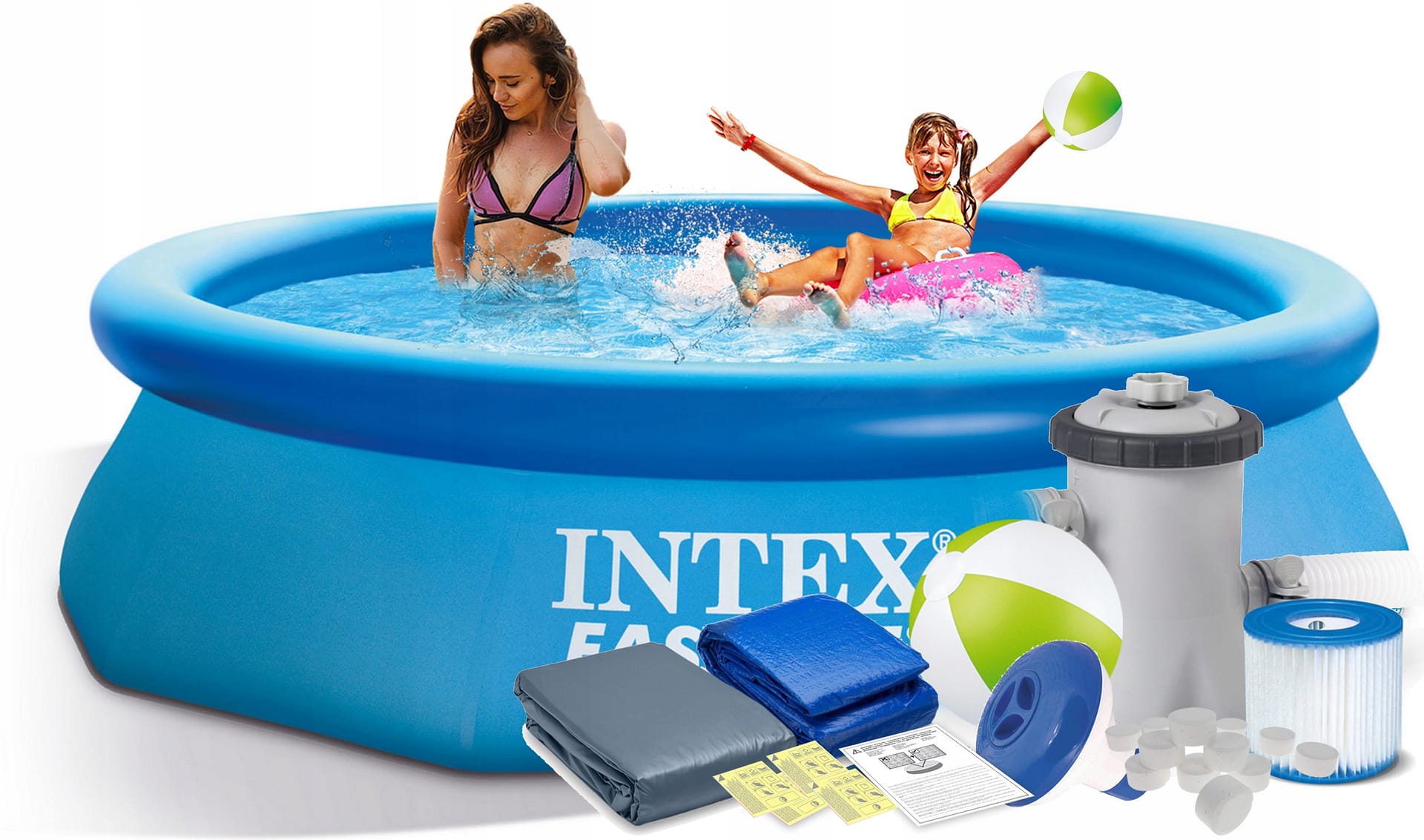 Обзор бассейнов Easy Set Intex